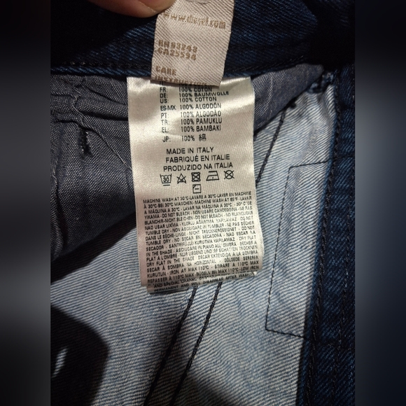 Diesel Industry Men's Relaxed Fit Blue Jeans.size 34 - Picture 8 of 10